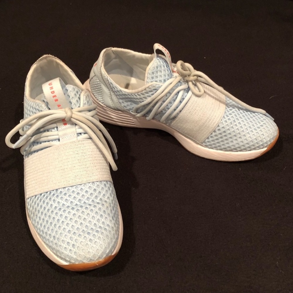 Under armor blue shoes